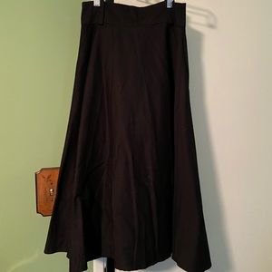 Pinup Couture | Black Circle Skirt | Size S